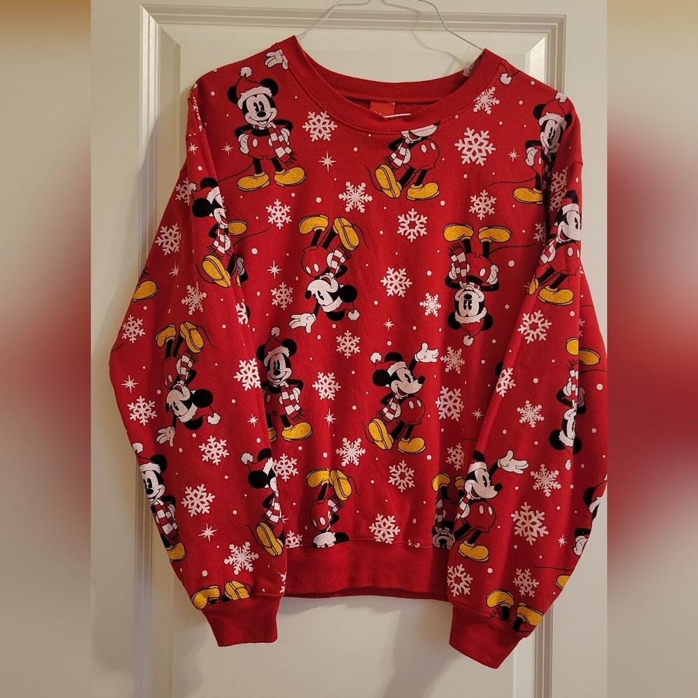 Disney Red Crew Neck Shirt - Picture 2 of 6